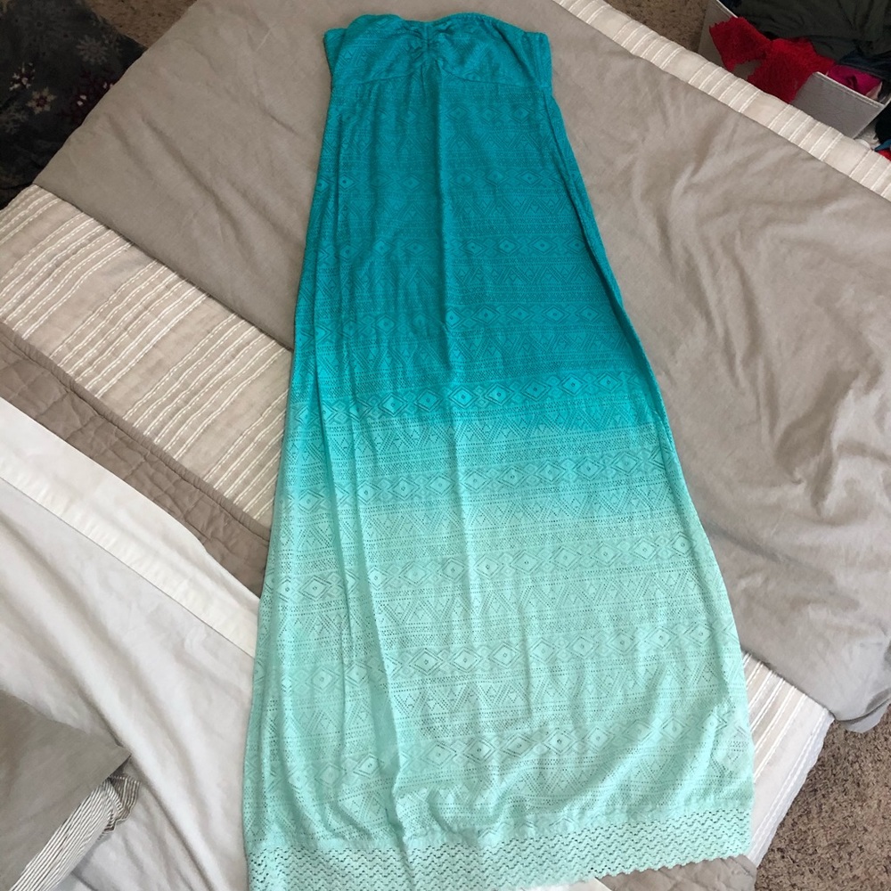 Roxy ombré maxi dress
